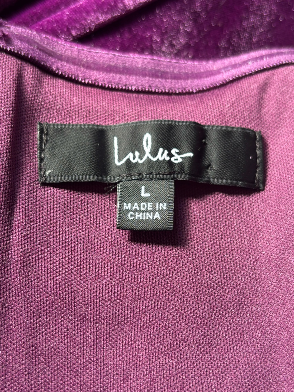 Lulu's Strapless Velvet Midi Dress in Deep Plum - Picture 7 of 8